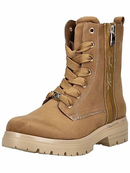 TOM TAILOR Schnürstiefelette "Tom Tailor Stiefelette Textil" günstig online kaufen
