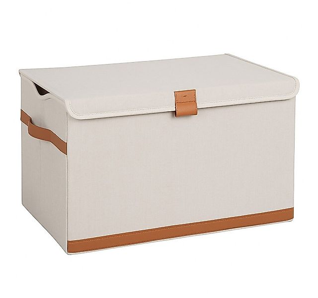 hausleben Aufbewahrungsbox Faltbar mit Deckel & Griff, Verstärkt mit Holz günstig online kaufen