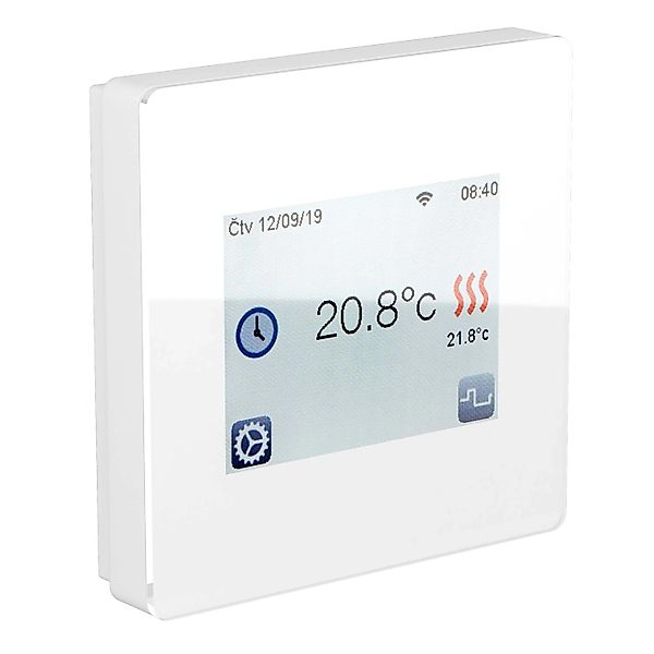 Fenix Thermostat TFT Wifi Weiß mit Touchdisplay App Steuerbar günstig online kaufen
