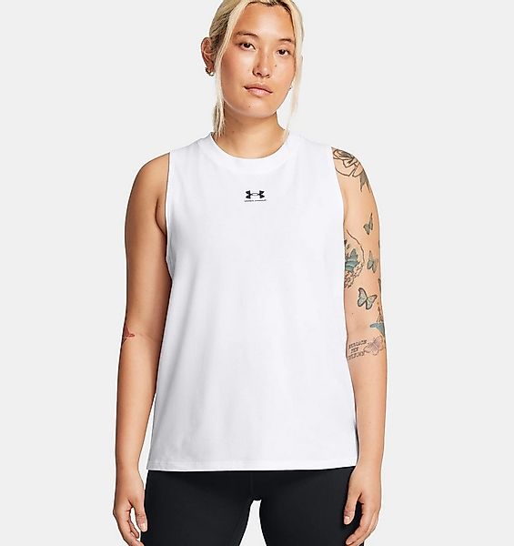 Under Armour® Trainingstop UA RIVAL MUSCLE TANK ärmelloses Design, für spor günstig online kaufen