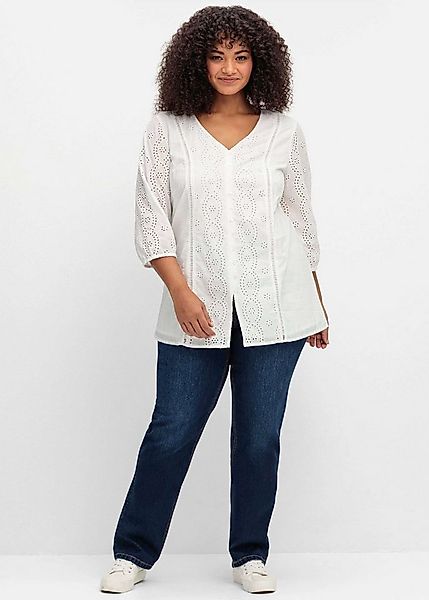 sheego by Joe Browns Klassische Bluse Tunika 3/4-Arm günstig online kaufen