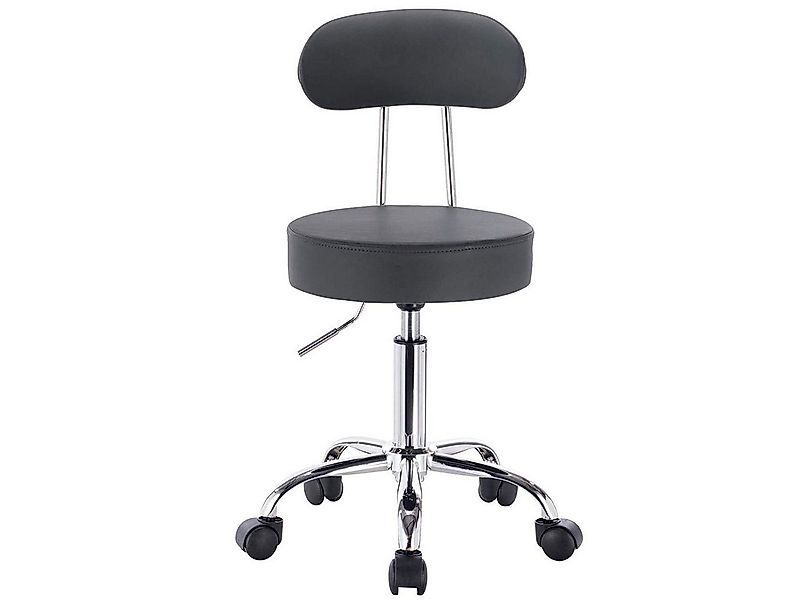 Woltu Bürostuhl (1 St), Rollhocker Drehstuhl, mit Lehne höhenverstellbar günstig online kaufen