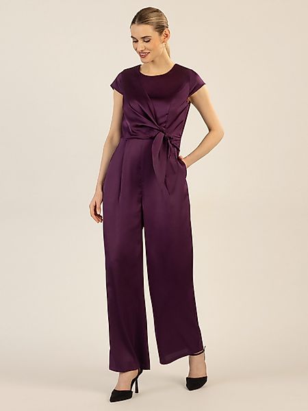 Apart Jumpsuit mit asymmetrischem Wickel zum günstig online kaufen