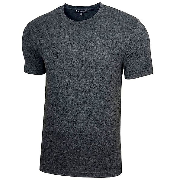 Baxboy T-Shirt Baxboy Herren Uni Basic Kurzarm Slim Fit T-Shirt B-55 günstig online kaufen