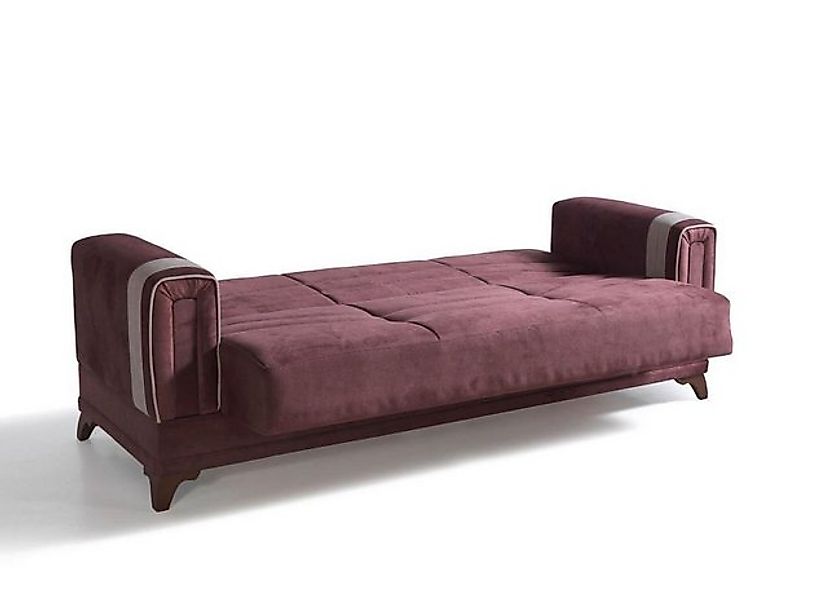 JVmoebel Sofa Sofagarnitur 3+1 Sitzer Textil Holz Sofa 3 Sitzer Modern Sess günstig online kaufen