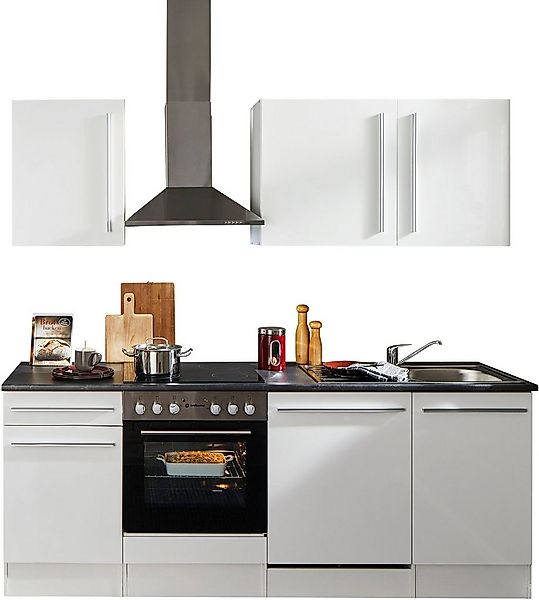 BASIC by Balculina Küchenzeile Jazz, Breite 220 cm, wahlweise mit E-Geräten günstig online kaufen