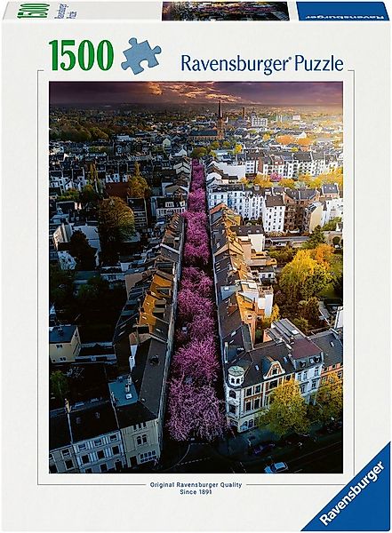 Ravensburger Puzzle Blühendes Bonn, 1500 Puzzleteile, Made in Germany günstig online kaufen
