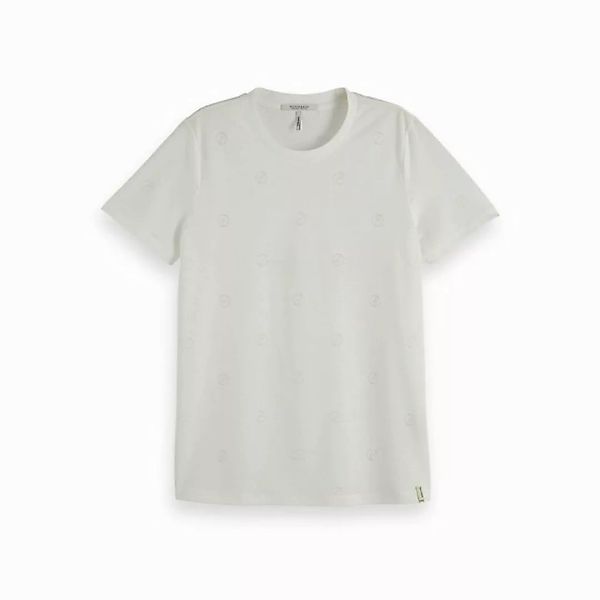 Maison Scotch T-Shirt Maison Scotch Damen T-Shirt Burn-Out Pattern 157433 günstig online kaufen