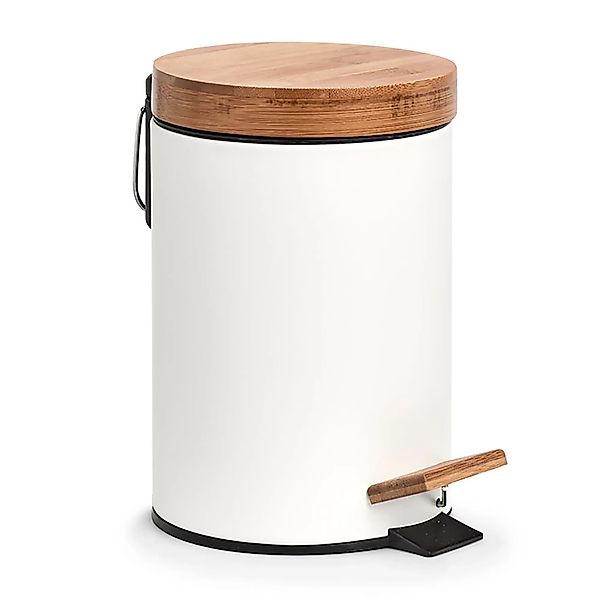 Zeller Kosmetikeimer Metall Weiß 3, günstig online kaufen