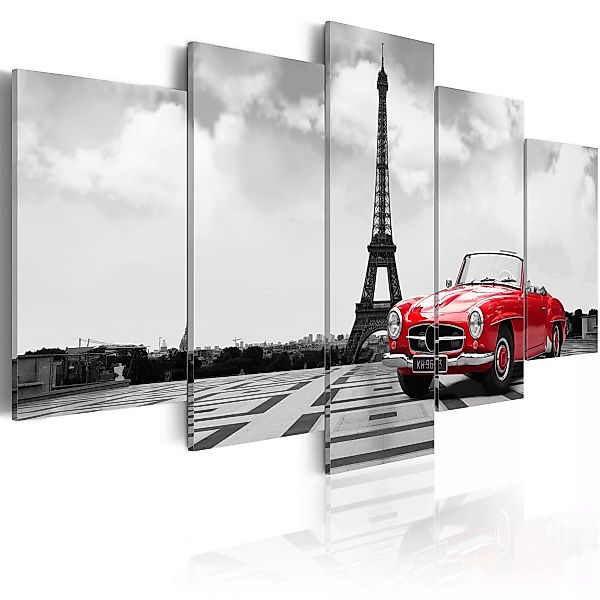 Wandbild - Parisian car günstig online kaufen