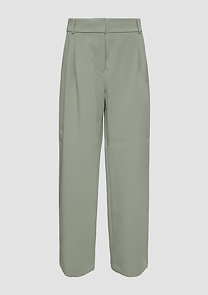 s.Oliver BLACK LABEL Stoffhose Relaxed: Twill-Hose günstig online kaufen