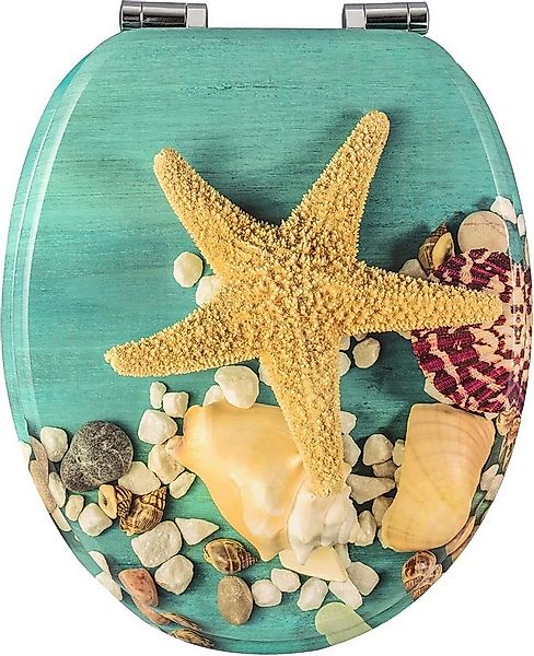 Woltu WC-Sitz (1-St), MDF Holzkern, Softclose Scharnier, Antibakteriell günstig online kaufen