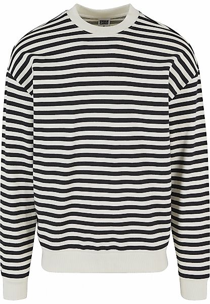 URBAN CLASSICS Sweater "Urban Classics Herren Striped Crewneck", 1 Stk. günstig online kaufen