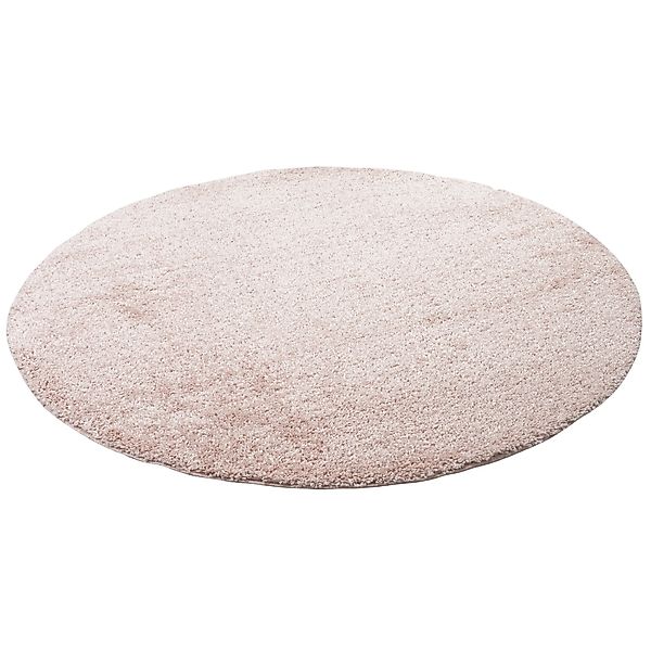 Pergamon Hochflor-Teppich Hochflor Langflor Teppich Aloha Rund, Rund, Höhe: günstig online kaufen