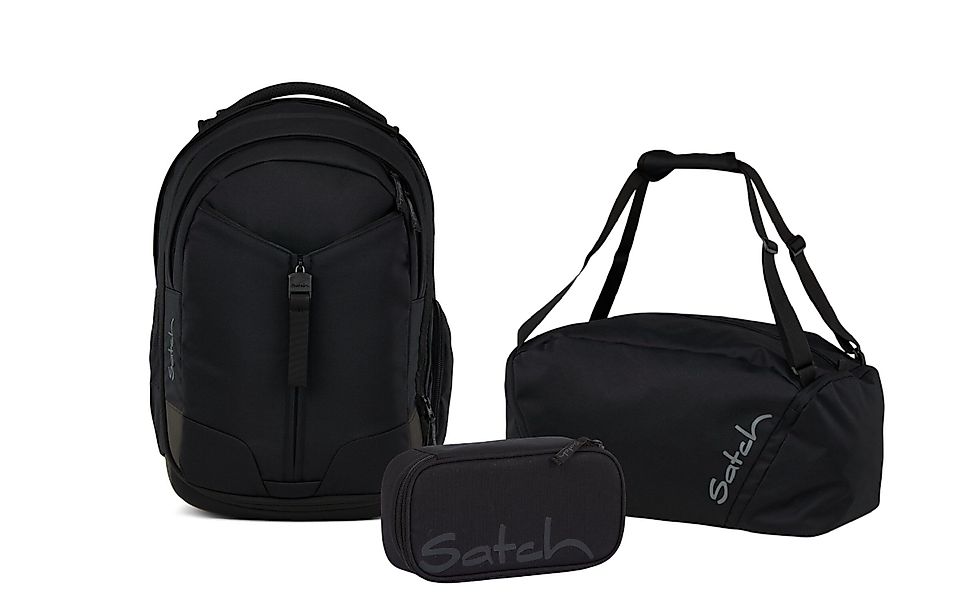 Satch Schulranzen Schulrucksack-Set MATCH Blackjack 3-teilig, günstig online kaufen