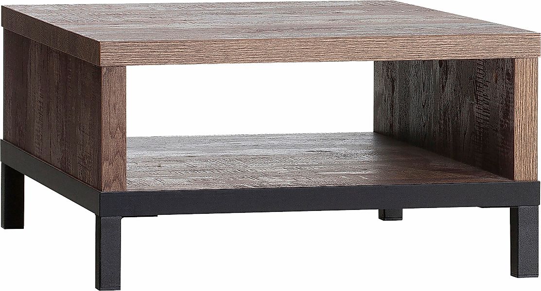OMG Design Couchtisch "Stanley", (1 St.), Zeitloser Landhausstil, mit Metal günstig online kaufen