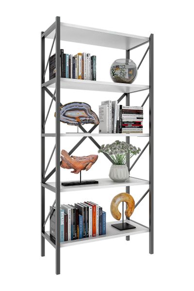 VCM Standregal Holz Metall Stand Regal günstig online kaufen