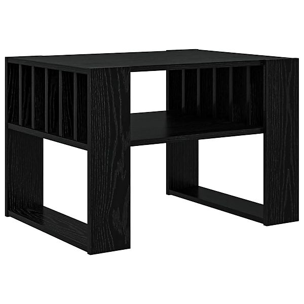 vidaXL Couchtisch Schwarz Eichen-Optik 66 x 49,5 x 45 cm Holzwerkstoff 8000 günstig online kaufen