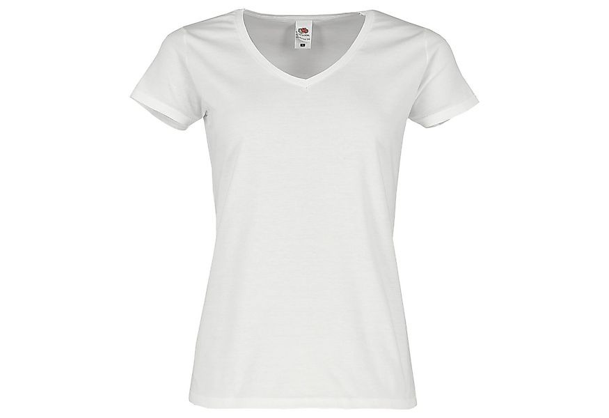 Fruit of the Loom V-Shirt Ladies Iconic 150 V-Neck T-Shirt günstig online kaufen
