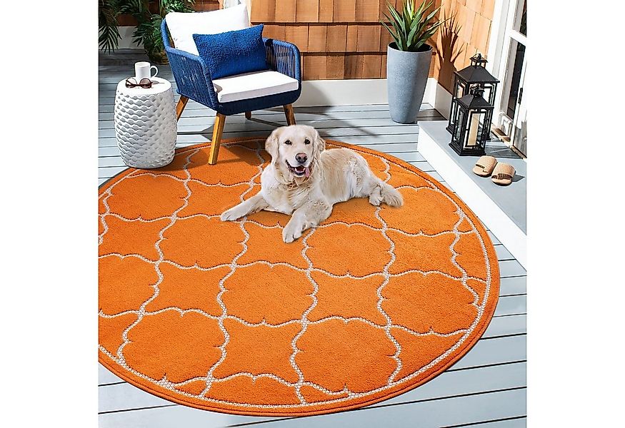 Sanat Teppich Berlin, rund, Höhe: 6 mm, In -und Outdoor geeignet, robust un günstig online kaufen