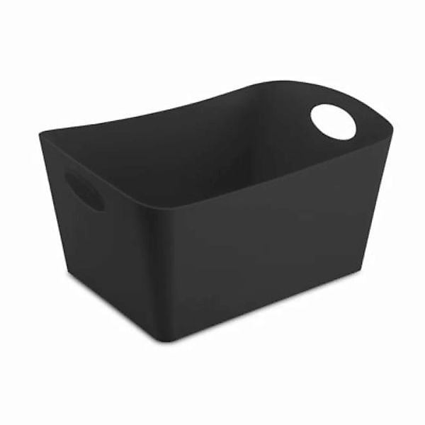 koziol BOXXX L Aufbewahrungsbox 15l Aufbewahrungsboxen schwarz günstig online kaufen