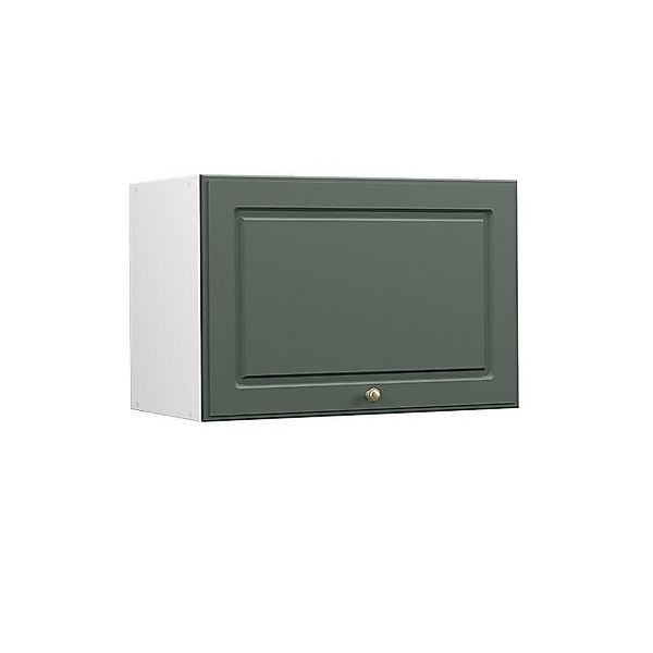 Vicco Badschrank Fame-Line Grün-Gold Landhaus/Weiß 60 x 40 cm Flach günstig online kaufen