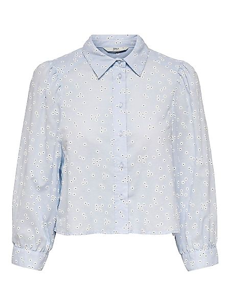 ONLY Kurze 7/8-arm- Hemd Damen Blau günstig online kaufen