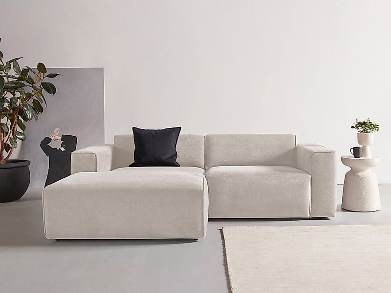 Home affaire Ecksofa "Noord mit Kedernaht, Breite 234 cm, L-Form" mit Keder günstig online kaufen