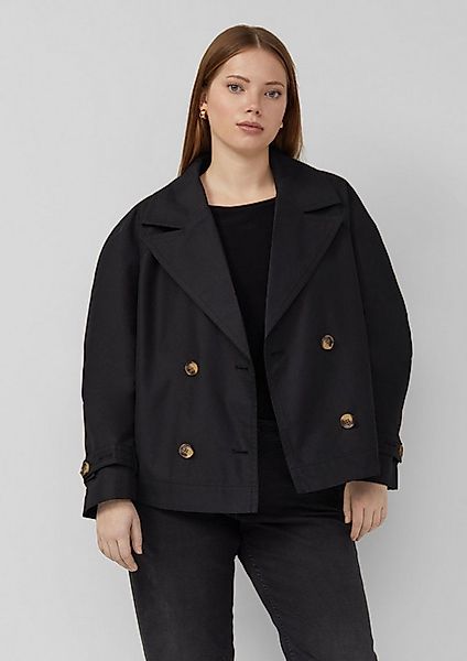 QS Funktionsjacke Outdoor-Jacke kurzer Trench günstig online kaufen