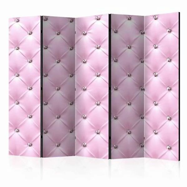artgeist Paravent Pink Lady II [Room Dividers] rosa/grau Gr. 225 x 172 günstig online kaufen