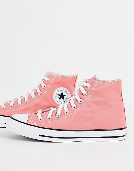 Converse – Chuck Taylor – Hi-Top-Sneaker in Taffy-Rosa günstig online kaufen