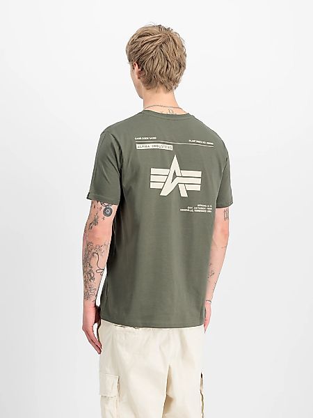 Alpha Industries Rundhalsshirt "Label T BP" günstig online kaufen