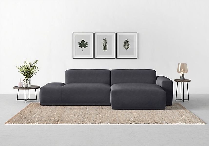 TRENDMANUFAKTUR Ecksofa »Braga, mit hochwertigem Kaltschaum, L-Form, in Cor günstig online kaufen