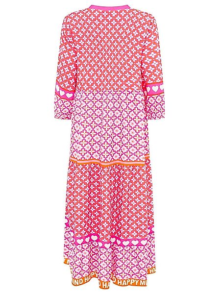 Zwillingsherz Maxikleid "Dreams" mit Mustermix, Knopfleiste günstig online kaufen
