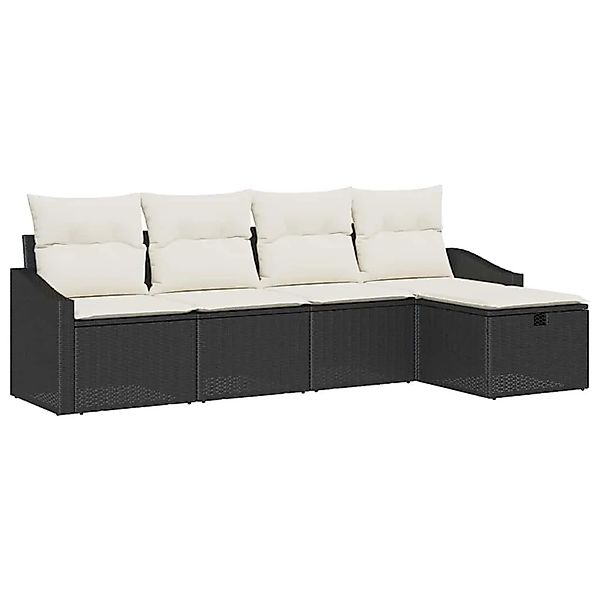 vidaXL Sofa Set mit Kissen 6-Tlg Poly-Rattan 3360588 günstig online kaufen