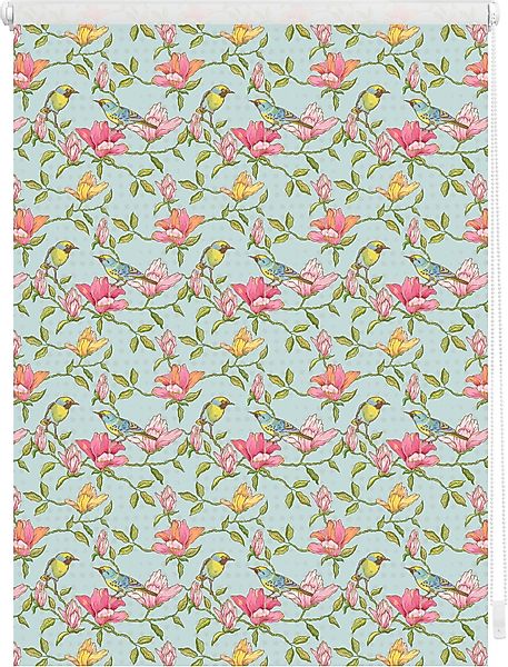 Seitenzugrollo Klemmfix Motiv Birds, LICHTBLICK ORIGINAL, günstig online kaufen