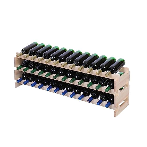 PROREGAL Weinregal VINOTECA FLEX PRO HxBxT 37x123x28cm 36 Flaschen Auf 3 Eb günstig online kaufen