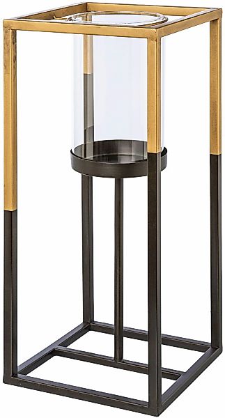 Creativ deco Kerzenhalter, (1 St.), mit Glas, für Stumpenkerzen, Höhe ca. 5 günstig online kaufen