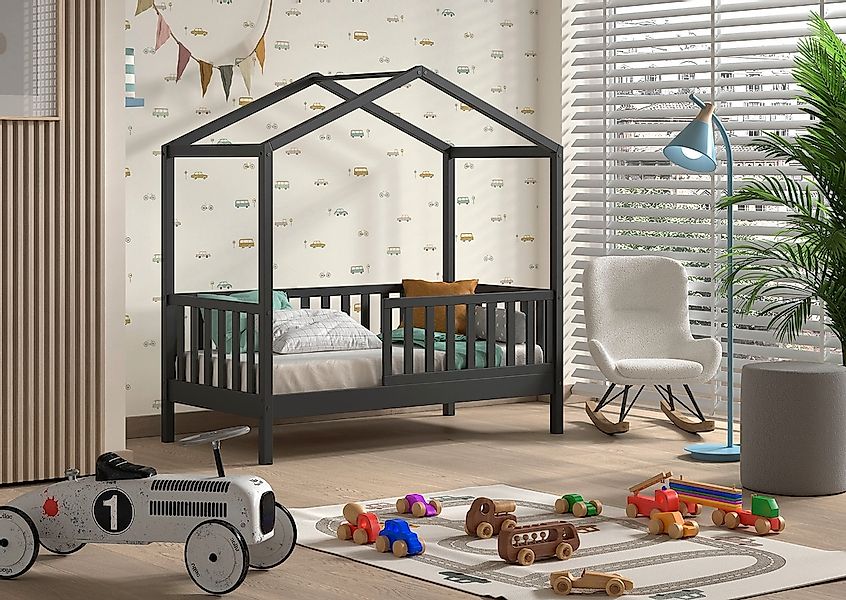 Home affaire Hausbett "Junior Hausbett 70/140, umlaufender Rausfallschutz, günstig online kaufen