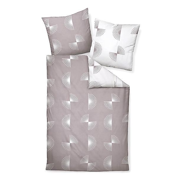 Janine Bettwäsche J.D. 87073 07 taupe, günstig online kaufen
