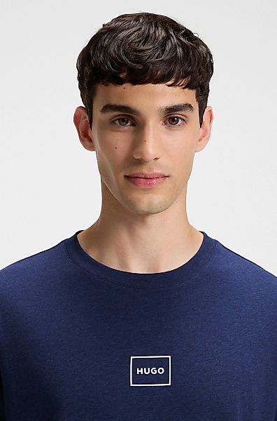 HUGO Langarmshirt T-Shirt Laze Longsleeve mit Rundhalsausschnitt günstig online kaufen