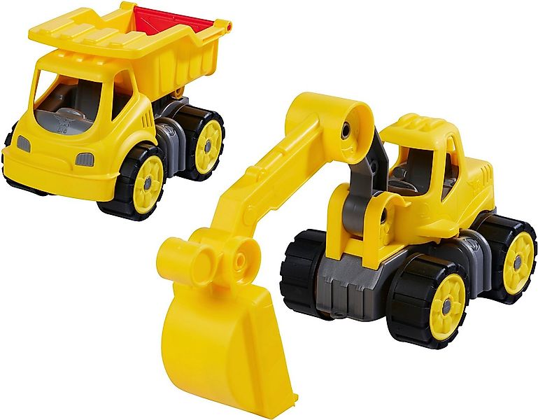 BIG Spielzeug-Baumaschine Power-Worker Mini, (Set, bestehend aus Kipper und günstig online kaufen