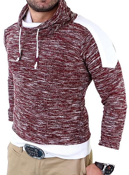 Reslad Strickpullover Reslad Herren Huge Collar günstig online kaufen