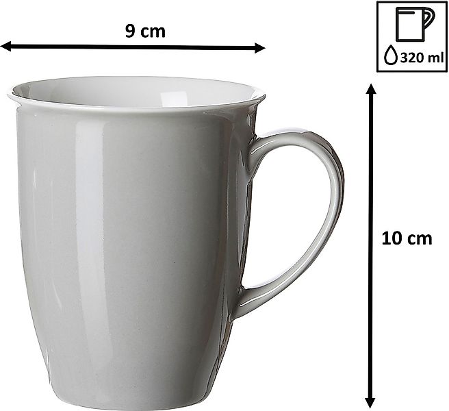 Ritzenhoff & Breker Becher »Doppio«, (Set, 4 tlg.), 4-teilig günstig online kaufen