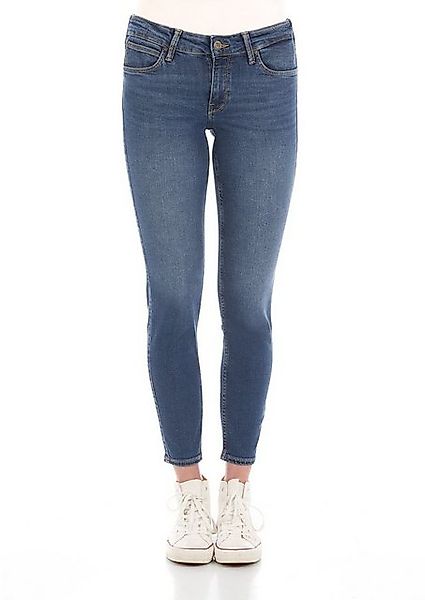 Lee Damen Jeans Scarlett - Skinny Fit - Blau - Mid Martha günstig online kaufen