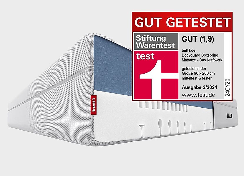 Boxspringmatratze BODYGUARD Boxspring Matratze, bett1.de, 28 cm hoch, atmun günstig online kaufen