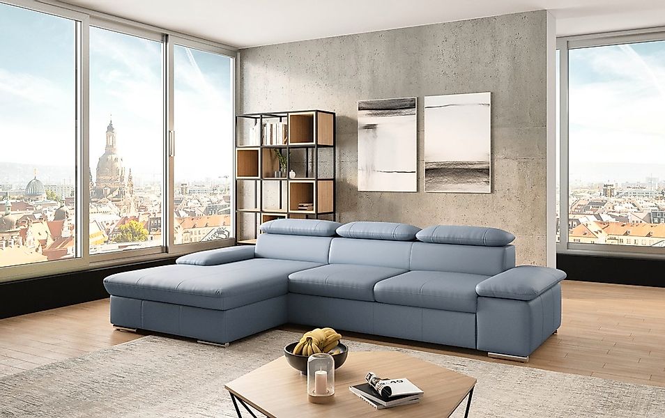 sit&more Ecksofa "Valantine L-Form, B: 286 cm" mit Arm- & Kopfteilverstellu günstig online kaufen