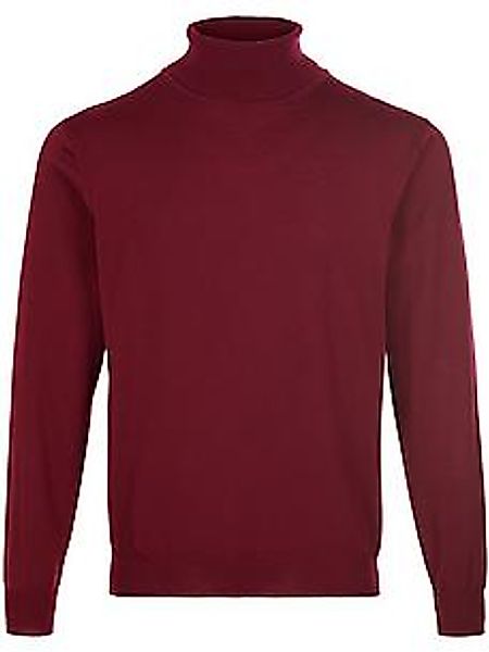 Rollkragen-Pullover Peter Hahn rot günstig online kaufen