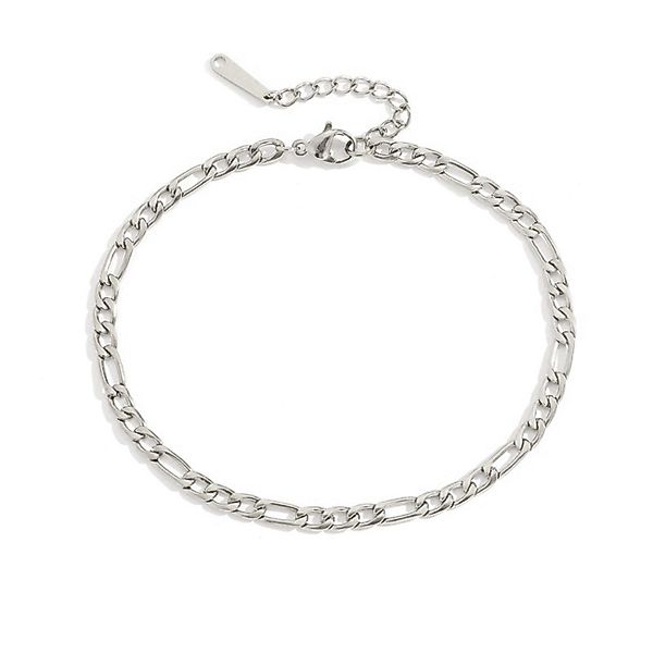 KARMA Fußkette Silber od. Gold Edelstahl günstig online kaufen
