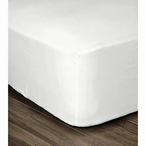 Bettlaken Lovely Home 100 % Baumwolle Weiß (160 X 200 Cm) günstig online kaufen